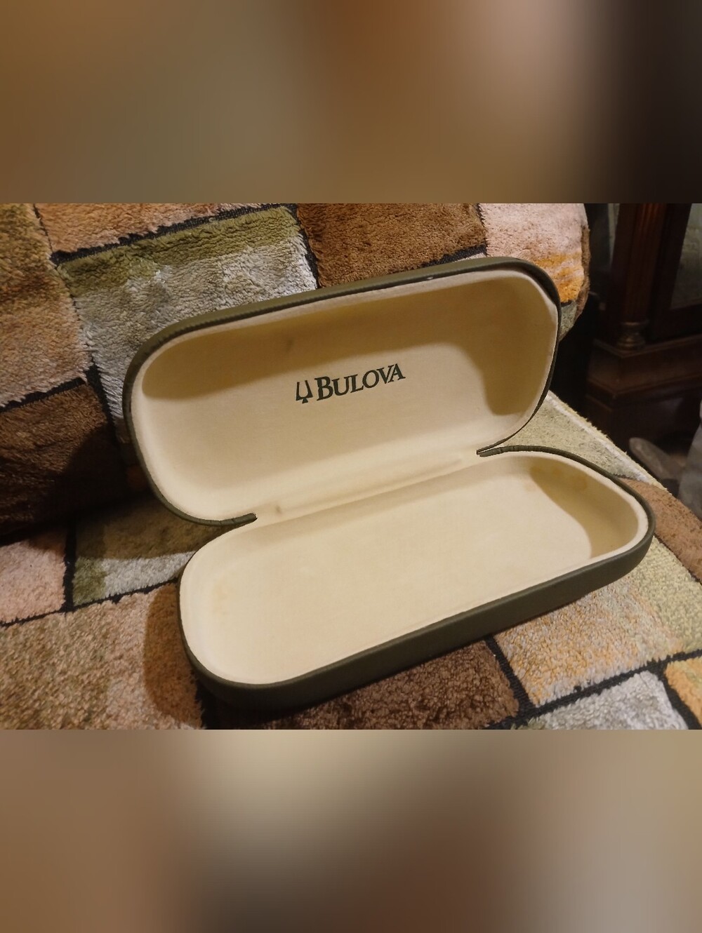 Bulova Olive Green Sunglasses Case